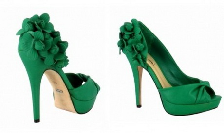 Zapatos verdes