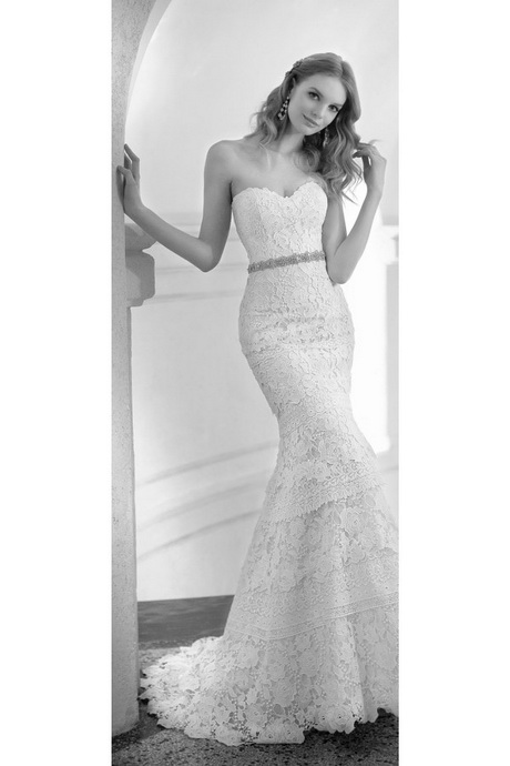 Vestidos de novia de encaje 2016