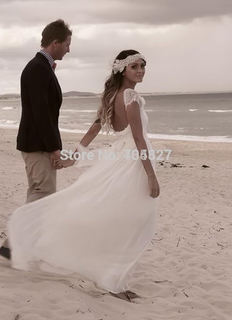 Vestidos de novia playa aliexpress