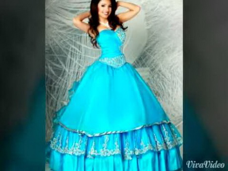 Vestidos de quince años largos 2016