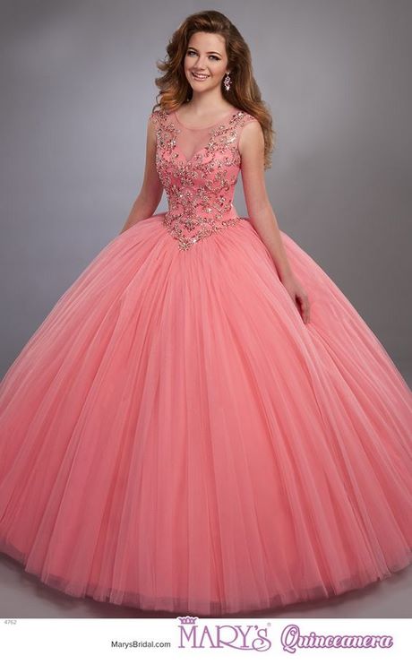 Diseños de vestidos de 15 años 2019