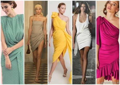 Moda vestidos coctel 2019