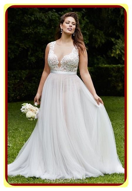 Vestido de novia para gorditas 2019