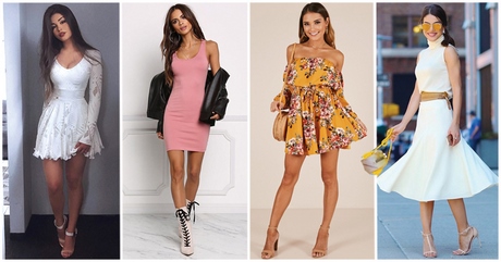 Vestidos casuales de moda 2019