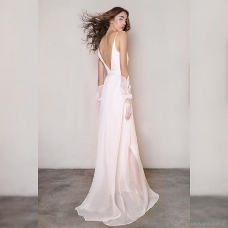 Vestidos cortos de novia 2019