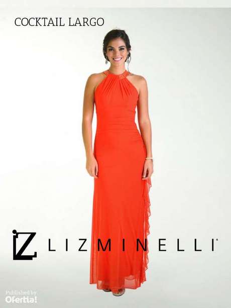 Vestidos de coctel liz minelli 2019