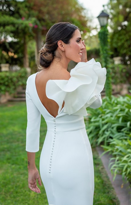 Vestidos de novia por el civil 2019