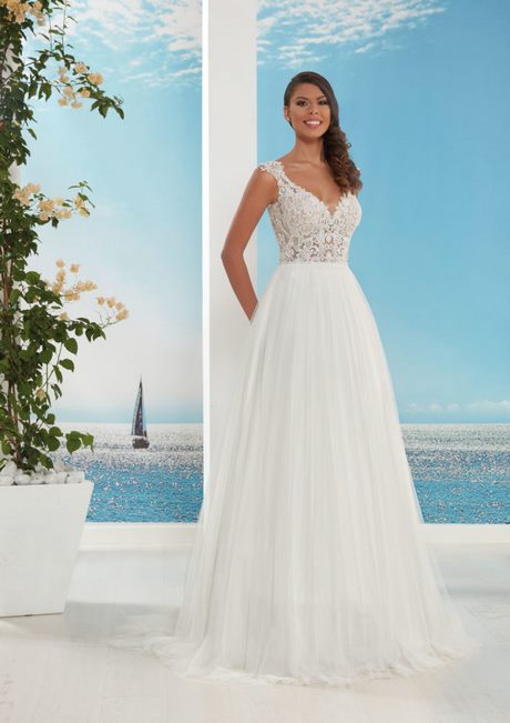 Vestidos de novia con encaje 2022