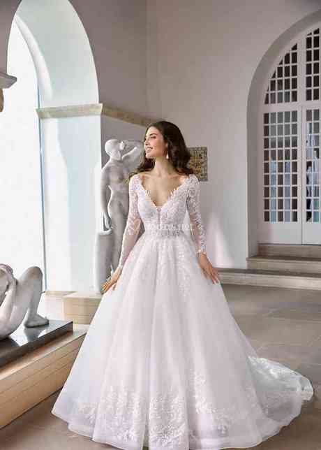 Vestidos de novia corte princesa 2022