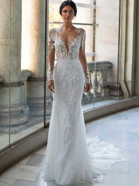 Vestidos de novia encaje 2022