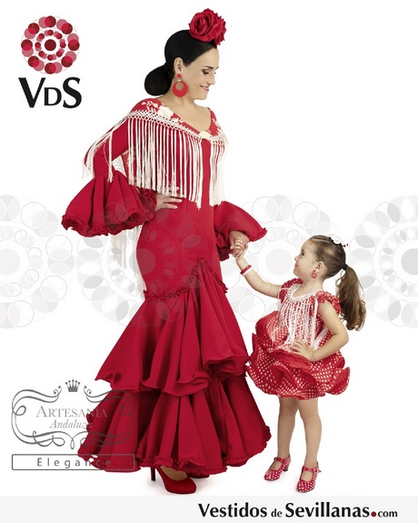 Trajes de flamenca cortos 2023