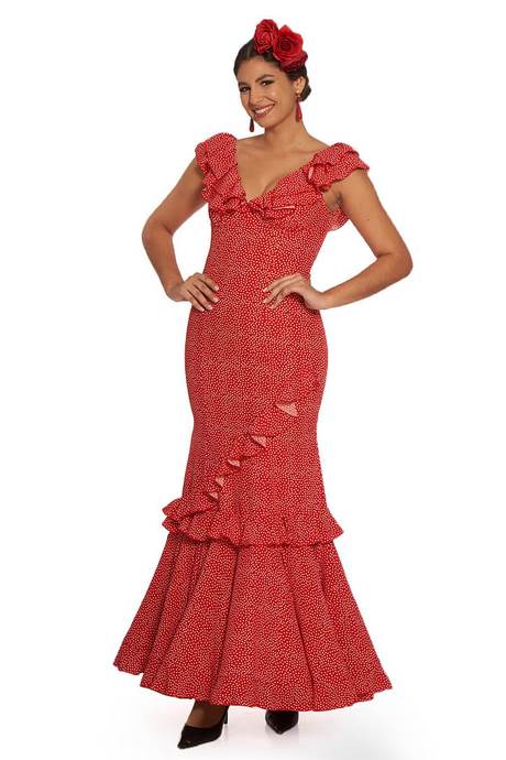 Trajes de flamenca cortos 2023