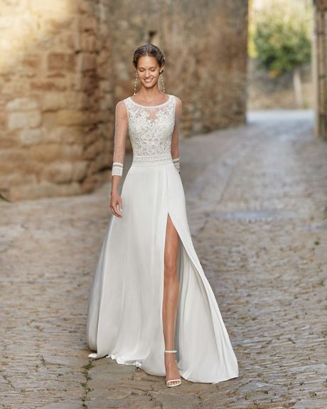 Vestidos de novia sencillos 2023