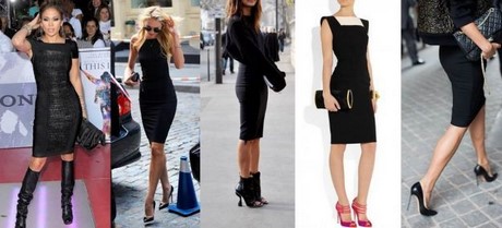 Combinaciones para un vestido negro