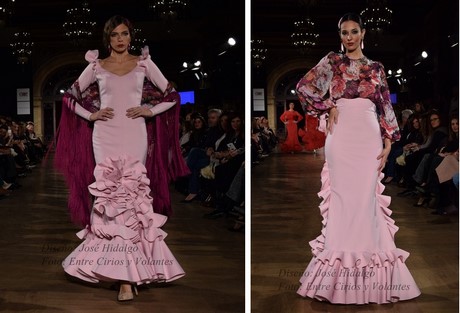 Diseños de trajes de flamenca 2017