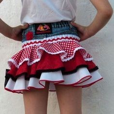 Faldas de flamenca cortas