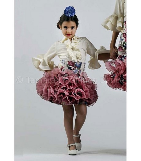 Faldas de flamenca para niña