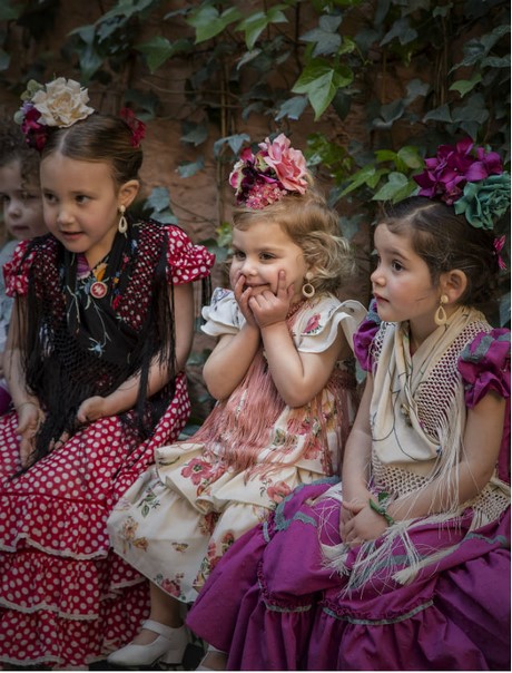 Moda flamenca niños