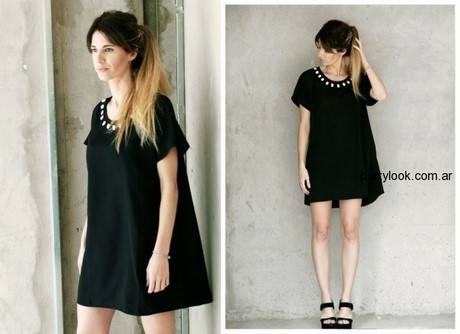 Moda vestido negro