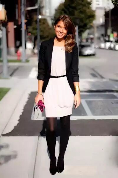 Outfit vestido negro