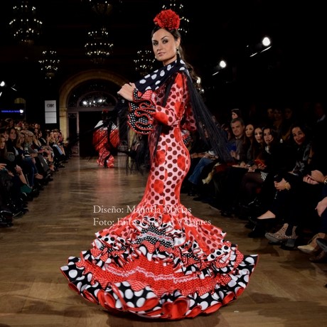 Trajes de flamenca lina 2017