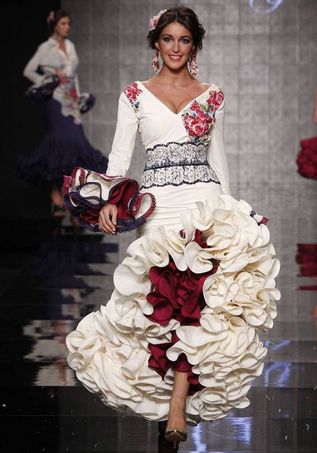 Trajes de flamenca tendencias 2017