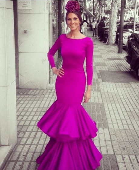 Trajes de flamenca tendencias 2017