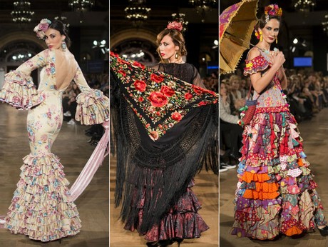 Trajes de flamenca tendencias 2017