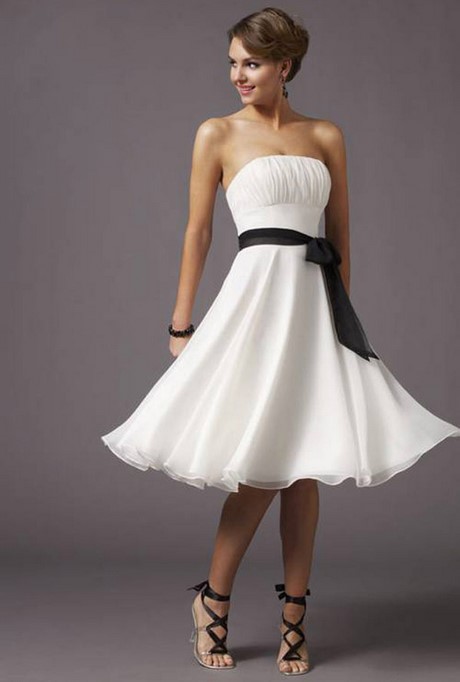 Vestido blanco cocktail