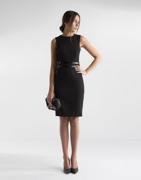 Vestido cocktail negro