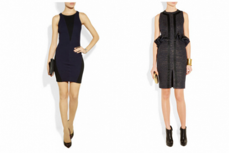 Vestido negro accesorios
