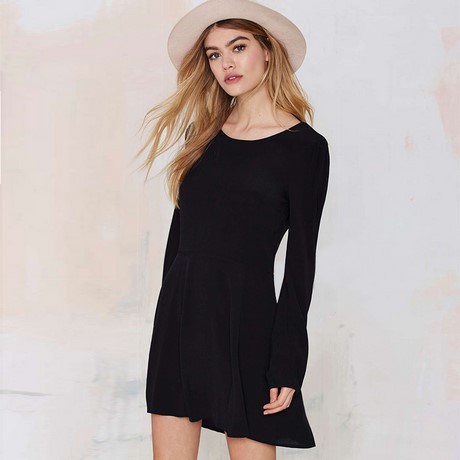 Vestido negro casual