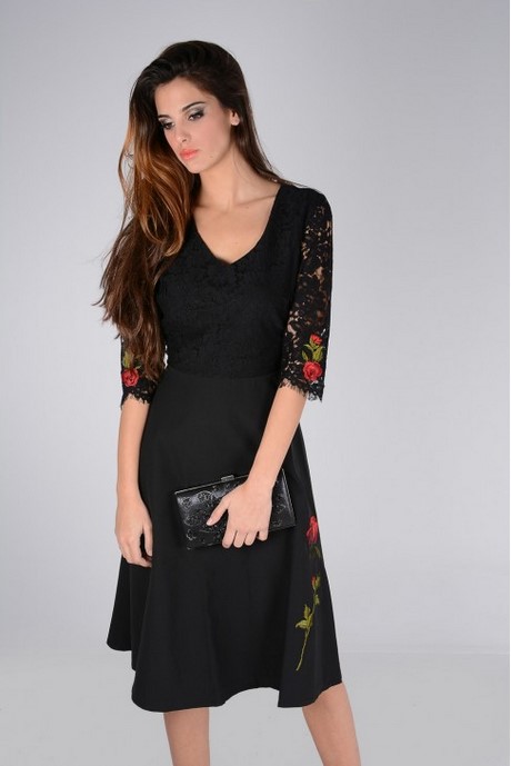 Vestido negro con