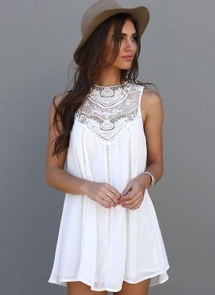 Vestidos blanco cortos 2017