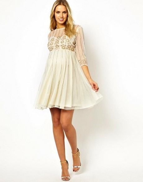 Vestidos cocktail para embarazadas