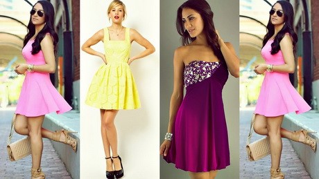 Vestidos de moda 2017 juveniles