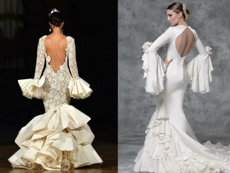 Vestidos de novia de flamenca