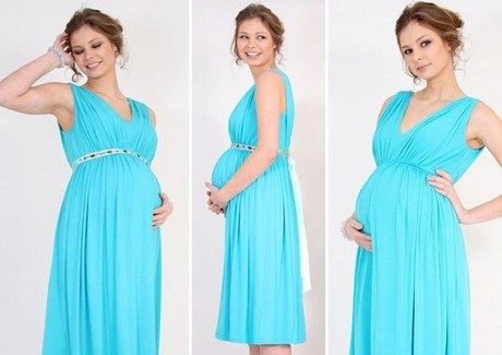 Vestidos largos para mujeres embarazadas