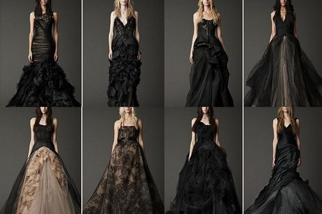 Vestidos negros de boda