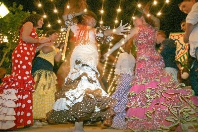 Vestidos para bailar sevillanas