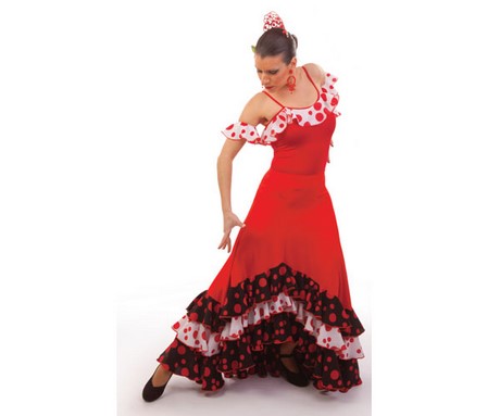 Vestuario del flamenco