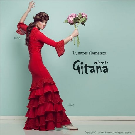 Vestuario del flamenco