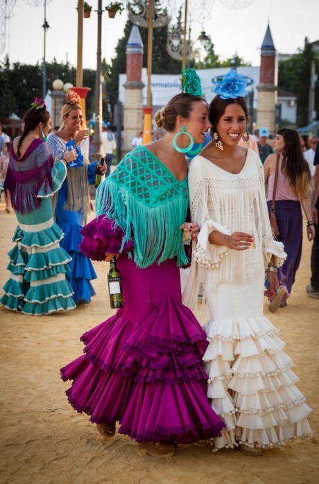 Complementos trajes de flamenca 2018