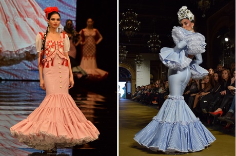 Trajes de flamencas 2018