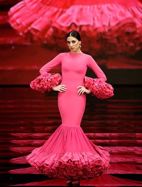 Trajes de flamencas 2018