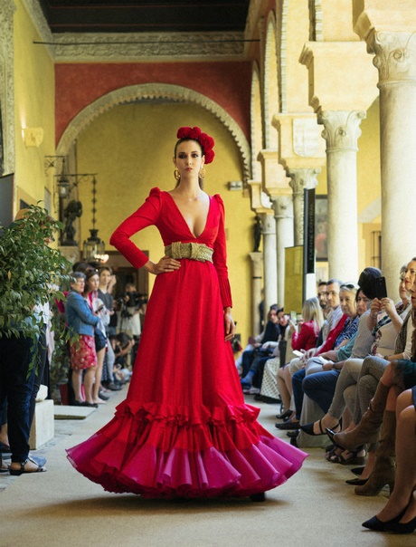 Trajes de flamenco 2018