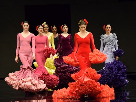 Trajes flamenca simof 2018
