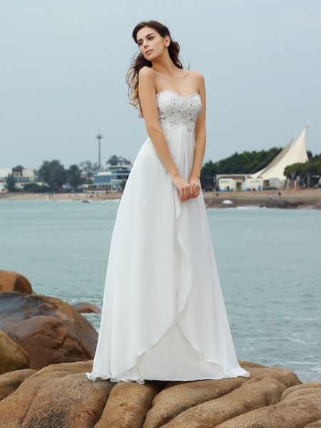 Vestido de novia para playa 2018