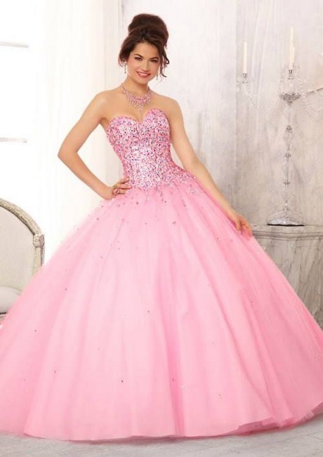 Vestidos de 15 años 2018 largos