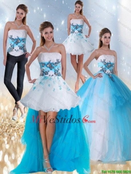 Vestidos de 15 años desmontables 2018